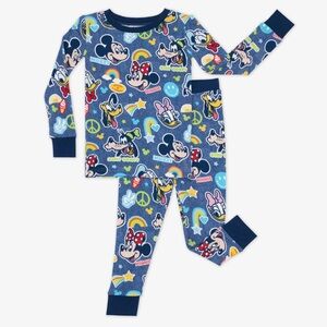 Little Sleepies Mickey’s Clubhouse Two Piece Pajama Set Size 3T